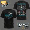 Ready To Roll NFC Champions Philadelphia Eagles 3D T-Shirt