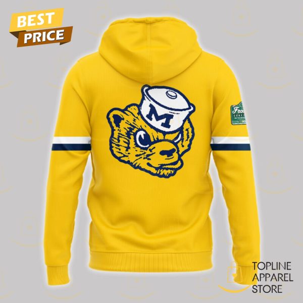 Wrigley Field Michigan Wolverines Hockey Hoodie