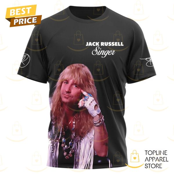 The Music And Life Of Jack Russell 2025 Signature 3D T-Shirt