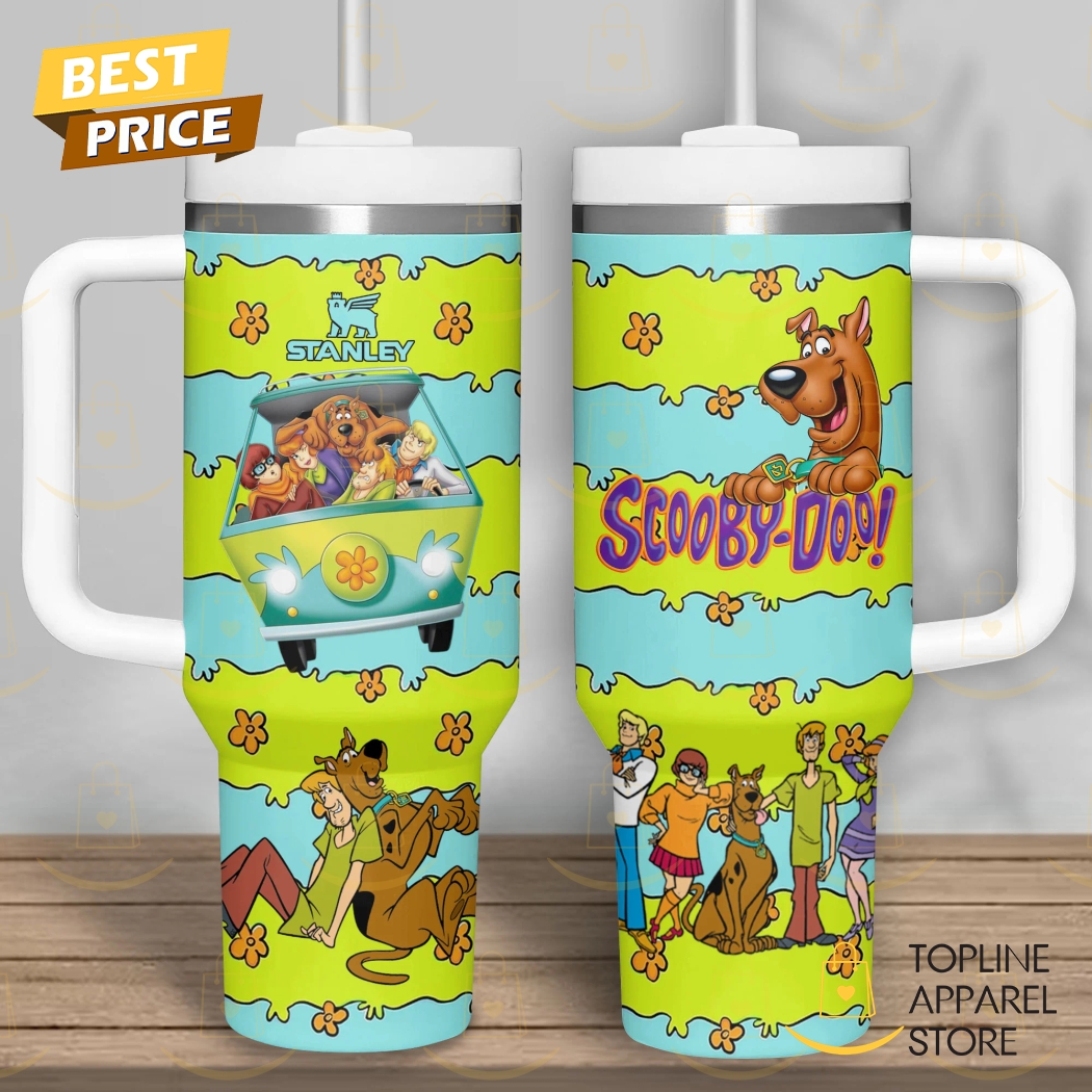 Scooby-Doo Tumbler With Handle And Straw Scooby-Doo Tumbler With Handle And Straw