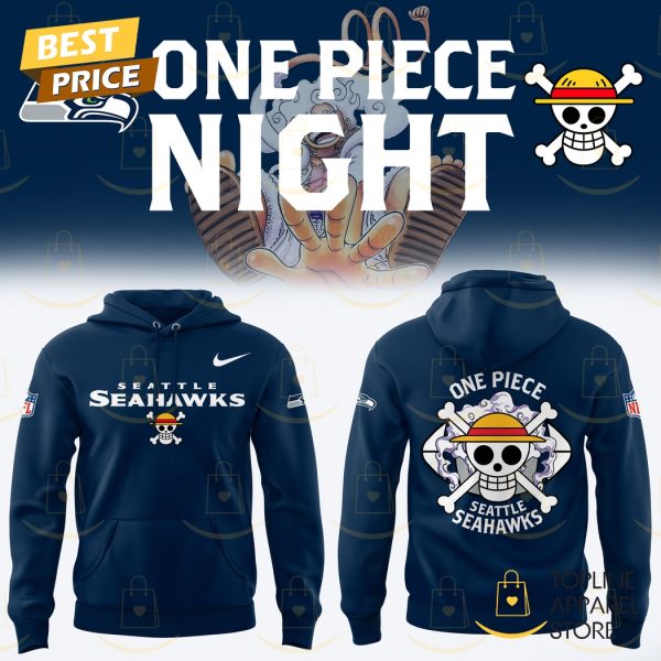 Seattle Seahawks x One Piece Night Hoodie