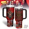 Slayer – Raining Blood Tumbler With Handle And Straw