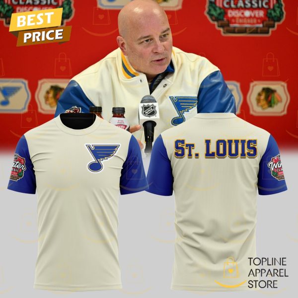 St. Louis Blues Winter Classic 3D T-Shirt