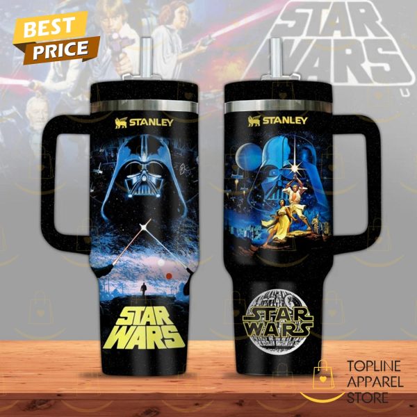 Star Wars Tumbler With Handle And Straw