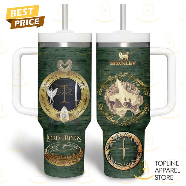 The Lord Of The Rings Tumbler With Handle And Straw