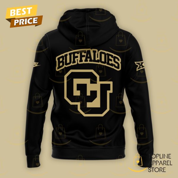 2025 Colorado Buffaloes Football Design Hoodie – Black