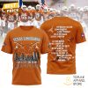 Texas Longhorns Cotton Bowl Champions 3D T-Shirt