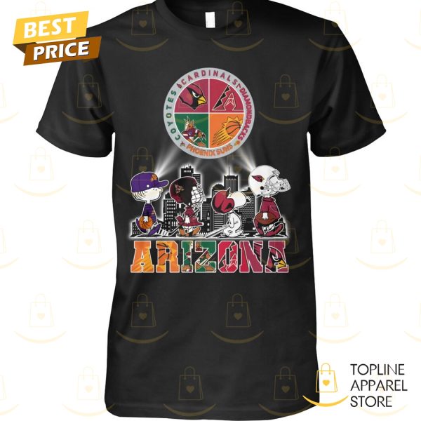 Arizona Cardinals x Arizona Diamondbacks x Arizona Coyotes x Phoenix Suns Unisex T-Shirt