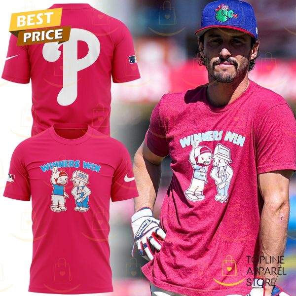 Winners Win Philadelphia Phillies 3D T-Shirt