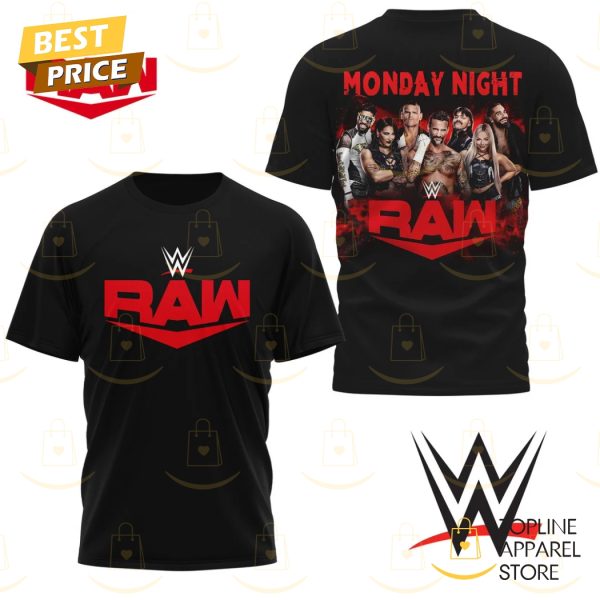 WWE Monday Night Raw 3D T-Shirt