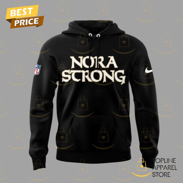 Nola Strong New Orleans Saints Hoodie – Black