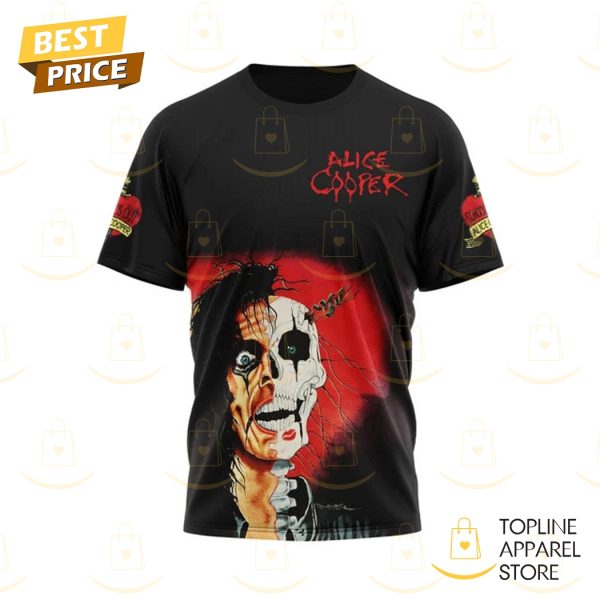 Alice Cooper Too Close For Comfort 3D T-Shirt