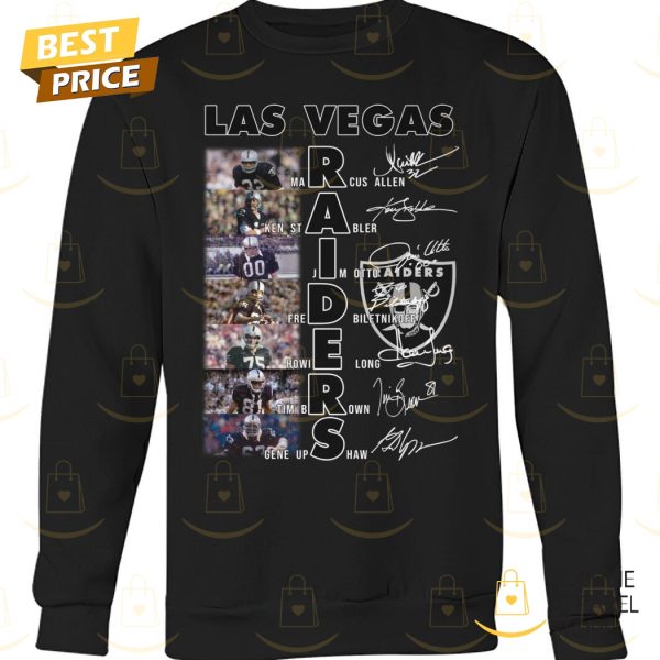 Las Vegas Raiders Football Signature Unisex T-Shirt