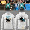 Yeet 2025 San Jose Sharks x WWE Hoodie – Black