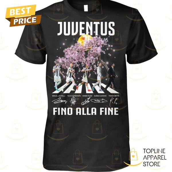 Juventus Fino Alla Fine Signature Unisex T-Shirt