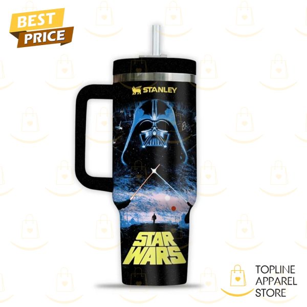 Star Wars Tumbler With Handle And Straw