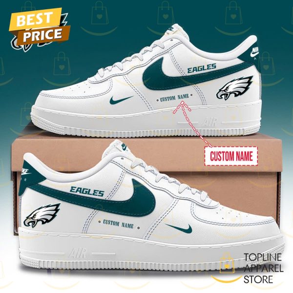 Personalized 2025 Philadelphia Eagles Design Air Force 1 – White