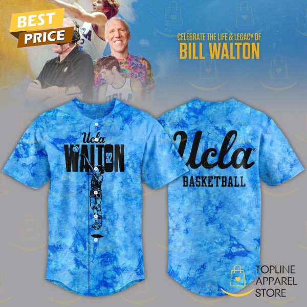 Ucla Basketball Honors The Late Bill Walton 32 Baseball Jersey