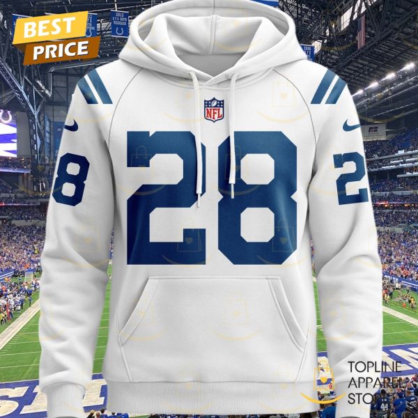 Personalized 2025 Indianapolis Colts Design Hoodie – White