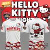 2025 Florida Panthers x Hello Kitty 3D T-Shirt – Red