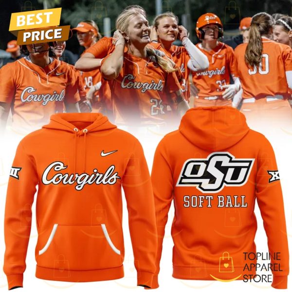 2025 OSU Cowgirl Softball Hoodie – Orange