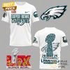 2025 2X Super Bowl LIX Champions Philadelphia Eagles 3D T-Shirt