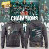 2025 Philadelphia Eagles Super Bowl LIX Champions Hoodie – Grey