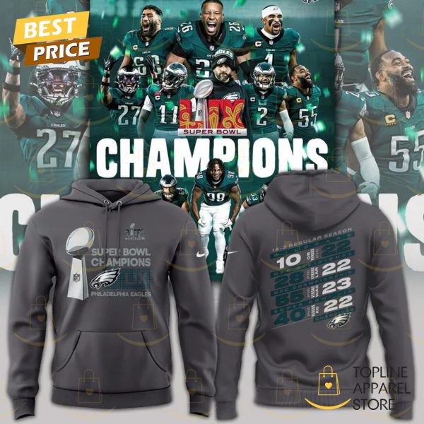 2025 Philadelphia Eagles Super Bowl LIX Champions Special Design Hoodie