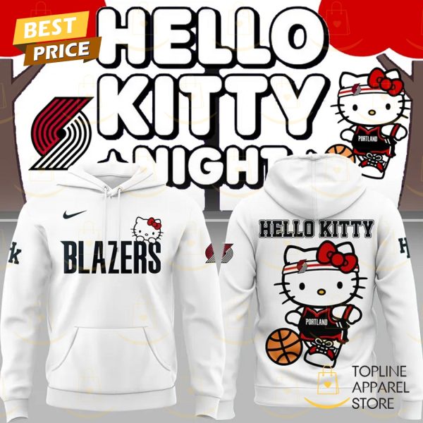 2025 Portland Trail Blazers x Hello Kitty Hoodie