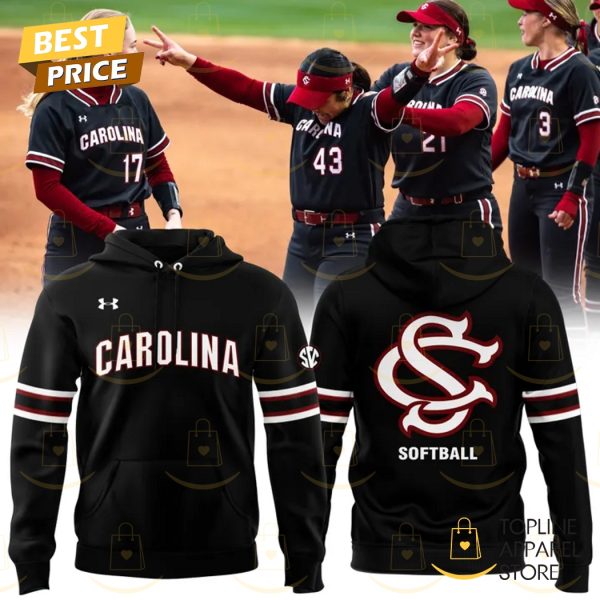 2025 South Carolina Gamecocks Softball Hoodie – Black