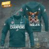 2025 Super Bowl LIX Champions Philadelphia Eagles Logo Hoodie