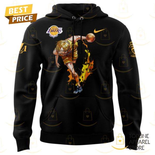 Los Angeles Lakers X Sanji One Piece The Straw Hat Hoodie