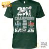 2025 Philadelphia Eagles Super Bowl LIX Champions Fly Eagles Fly Unisex T-Shirt