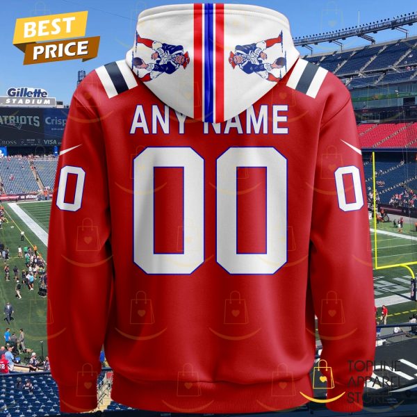 Personalized 2025 New England Patriots Design Hoodie – Red