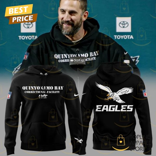 Philadelphia Eagles Quinyon Bay Correctional Facility Hoodie