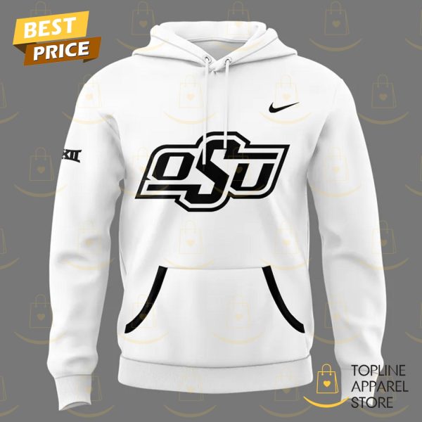 2025 OSU Cowgirl Softball Hoodie – White