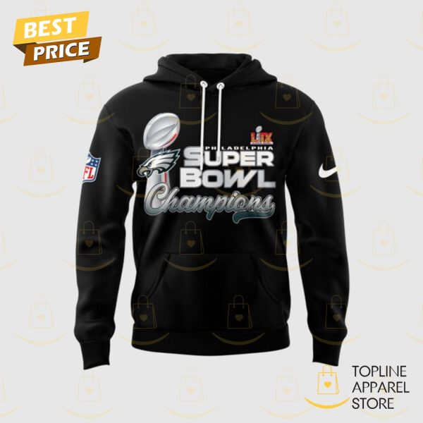 Philadelphia Eagles Super Bowl LIX Hoodie Signature Hoodie