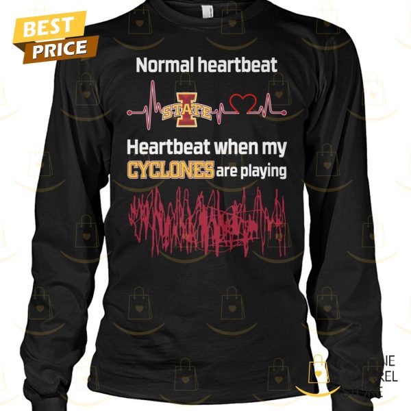 Normal Heartbeat When My Iowa State Cyclones Are Playing Unisex T-Shirt