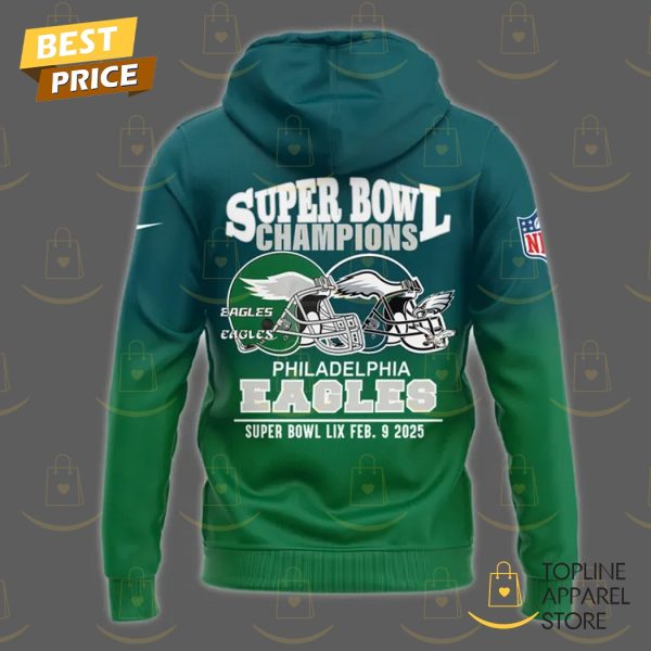 2025 Philadelphia Eagles Super Bowl LIX Champions Hoodie