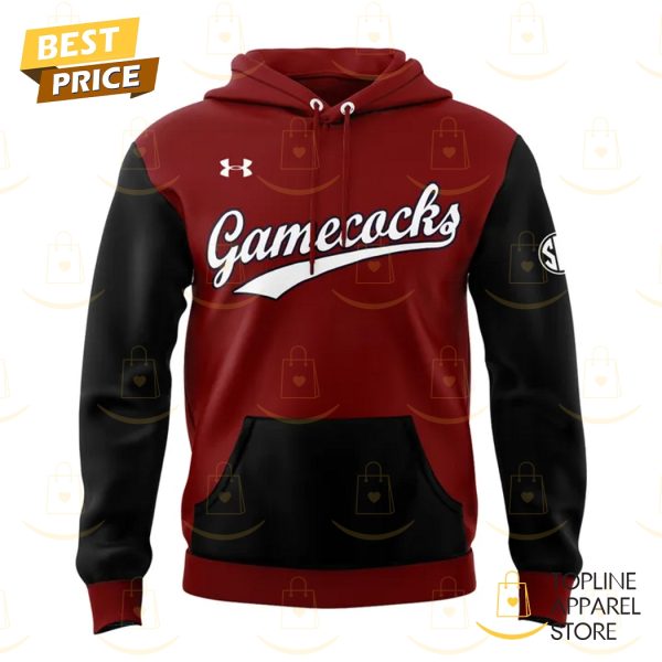 2025 South Carolina Gamecocks Softball Logo Hoodie – Red