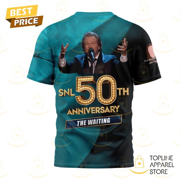 Eddie Vedder SNL 50th Anniversary The Waiting 3D T-Shirt