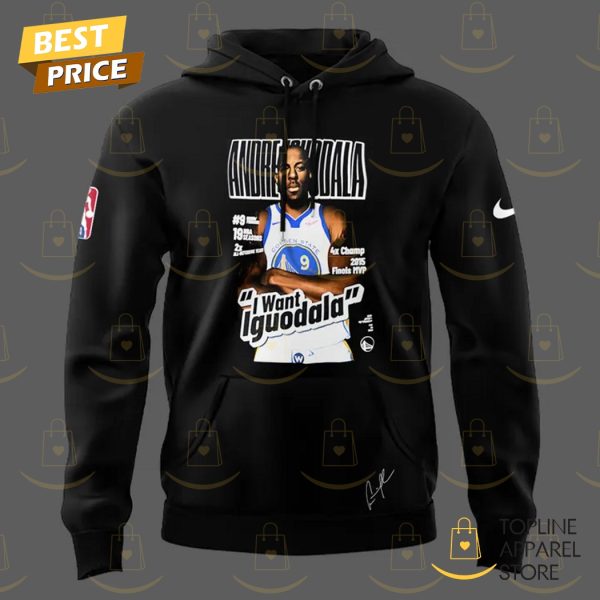 2025 Andre Iguodala Golden State Warriors Signature Hoodie