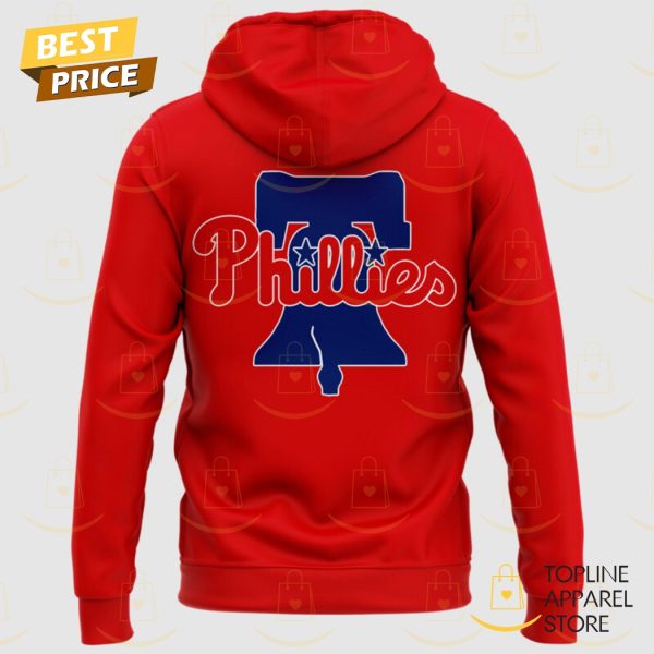 2025 Phillies Philadelphia Baseball Red Hoodie