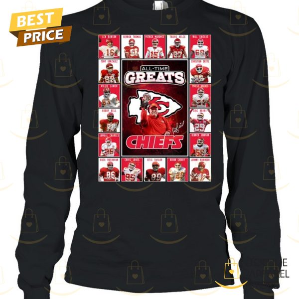 All-Time Greats Kansas City Chiefs Signature Unisex T-Shirt