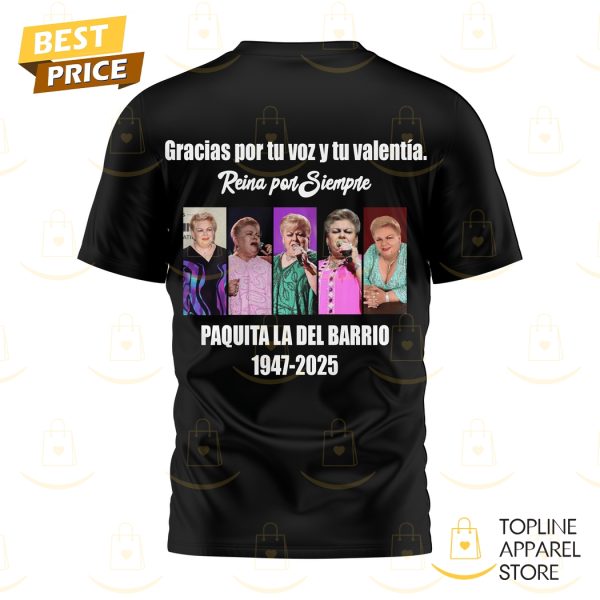 Paquita La Del Barri 1947-2025 3D T-Shirt