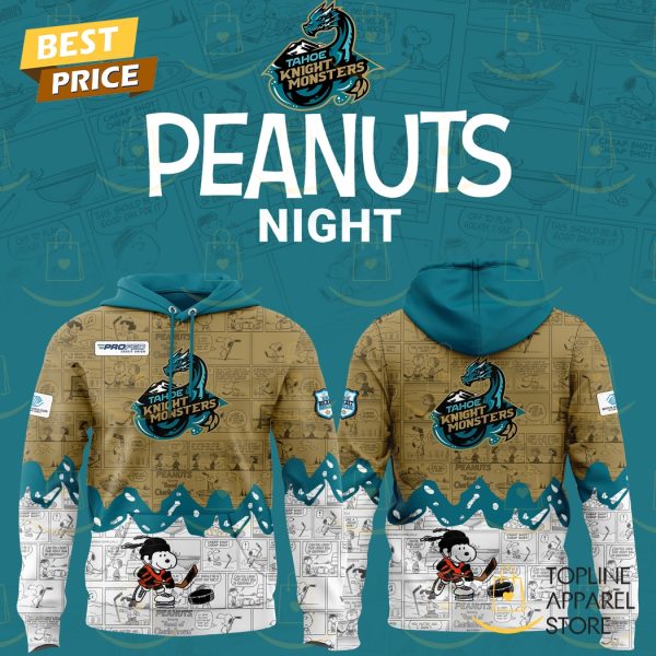 Tahoe Knight Monsters 75th Anniversary Of Peanuts Hoodie