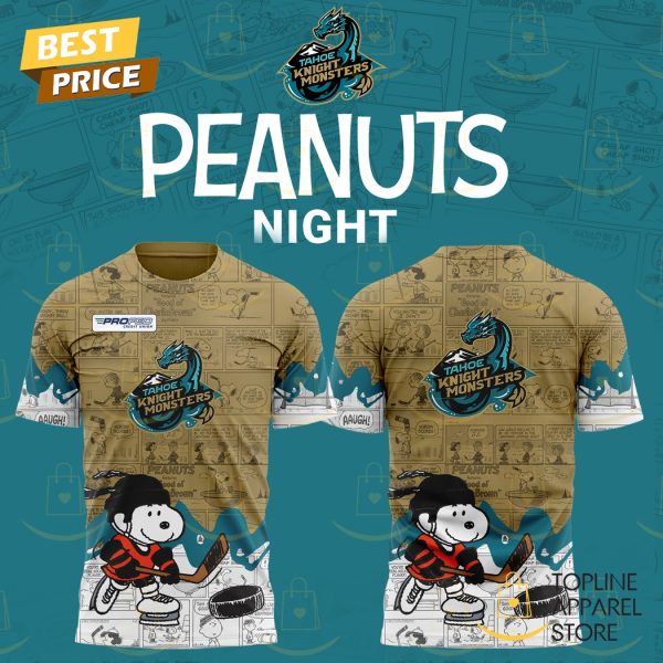 Tahoe Knight Monsters 75th Anniversary Of Peanuts 3D T-Shirt