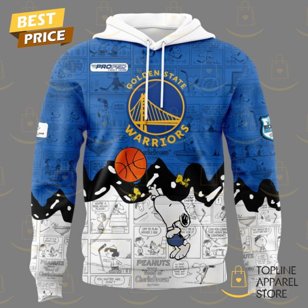 Golden State Warriors 75th Anniversary Of Peanuts Hoodie