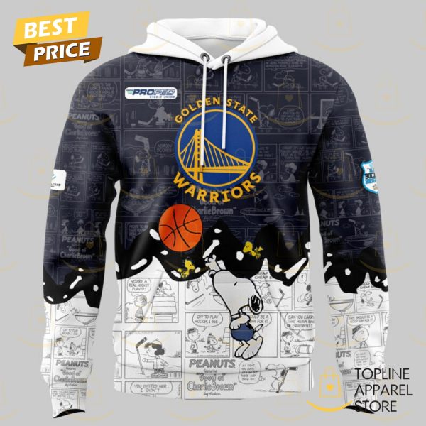 Golden State Warriors x Peanuts 75th Anniversary Hoodie