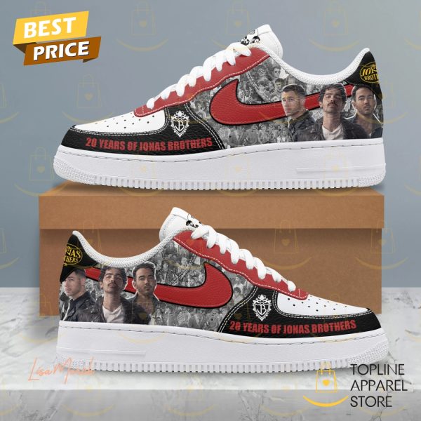 20 Years Of Jonas Brothers Air Force 1